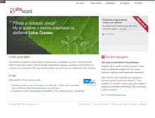 Tablet Screenshot of cubeteam.eu
